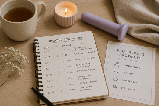 How Tracking Your Pelvic Dilator Sessions May Help You Notice Progress Over Time
