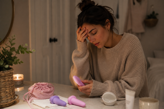How Stored Emotional Tension May Show Up in Pelvic Dilator Practice