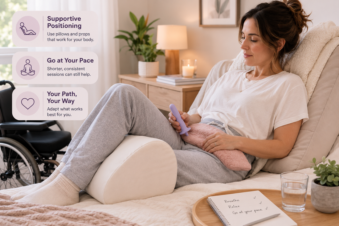 How to Approach Pelvic Dilator Use When You Have Limited Mobility or Physical Restrictions