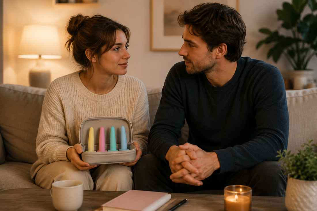 When Your Partner Asks About Your Pelvic Dilator Practice — How to Navigate That Conversation