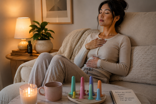 How to Manage Anticipatory Anxiety Before a Pelvic Dilator Session