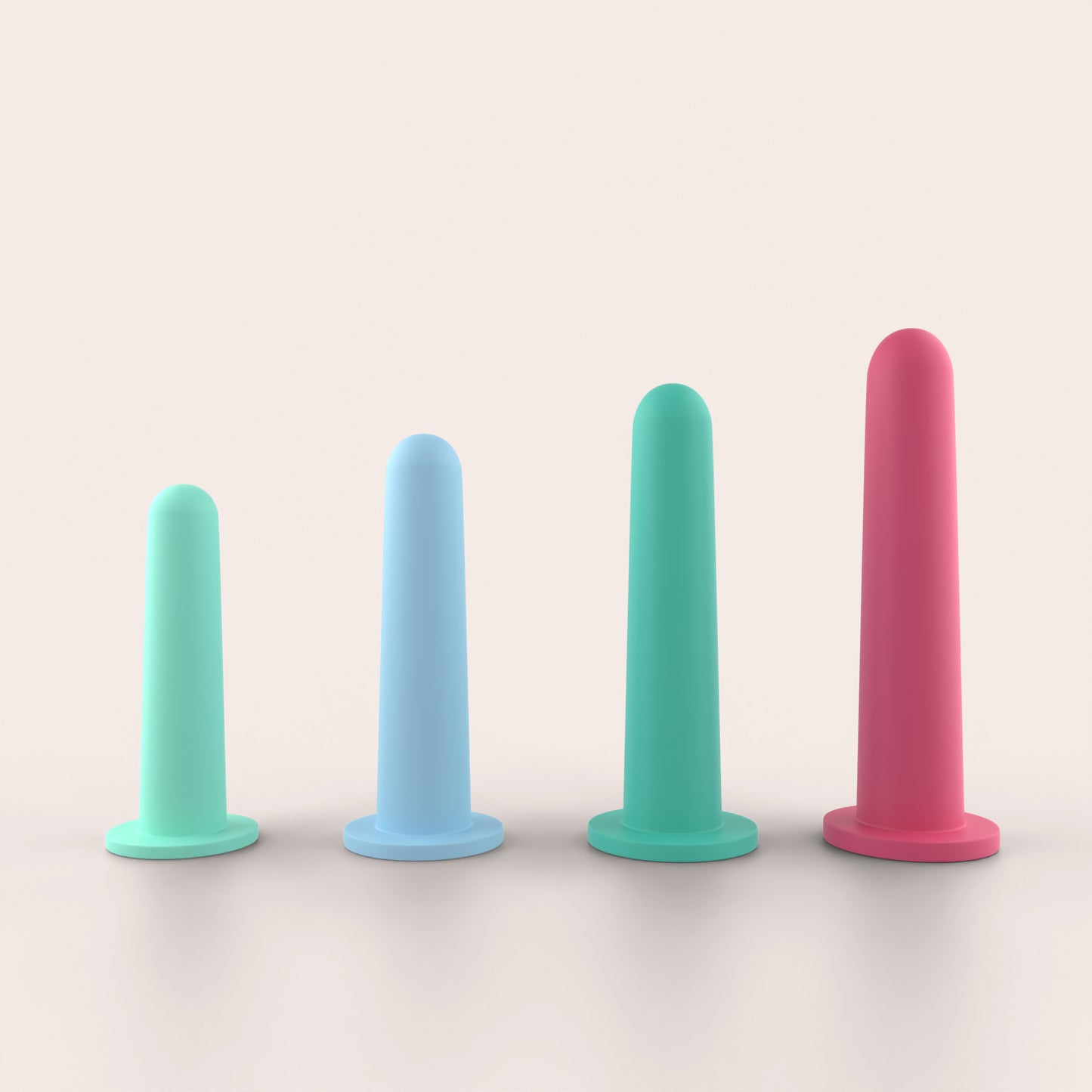 Set of 4 Vaginal Dilators - Medium