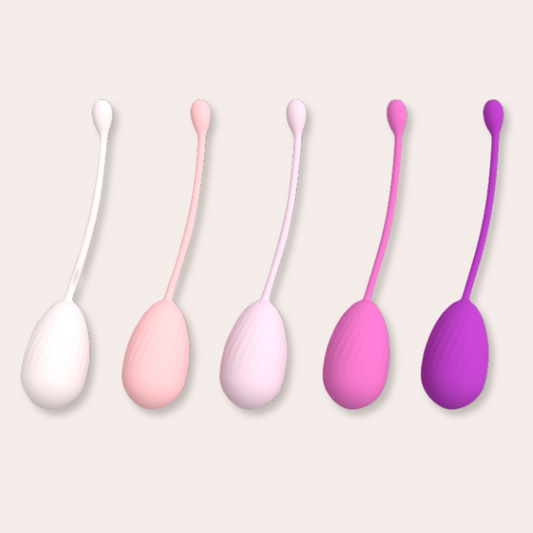 Kegel Weights for Women – Pelvic Floor Trainer for Bladder Control & Tightening (Pink)